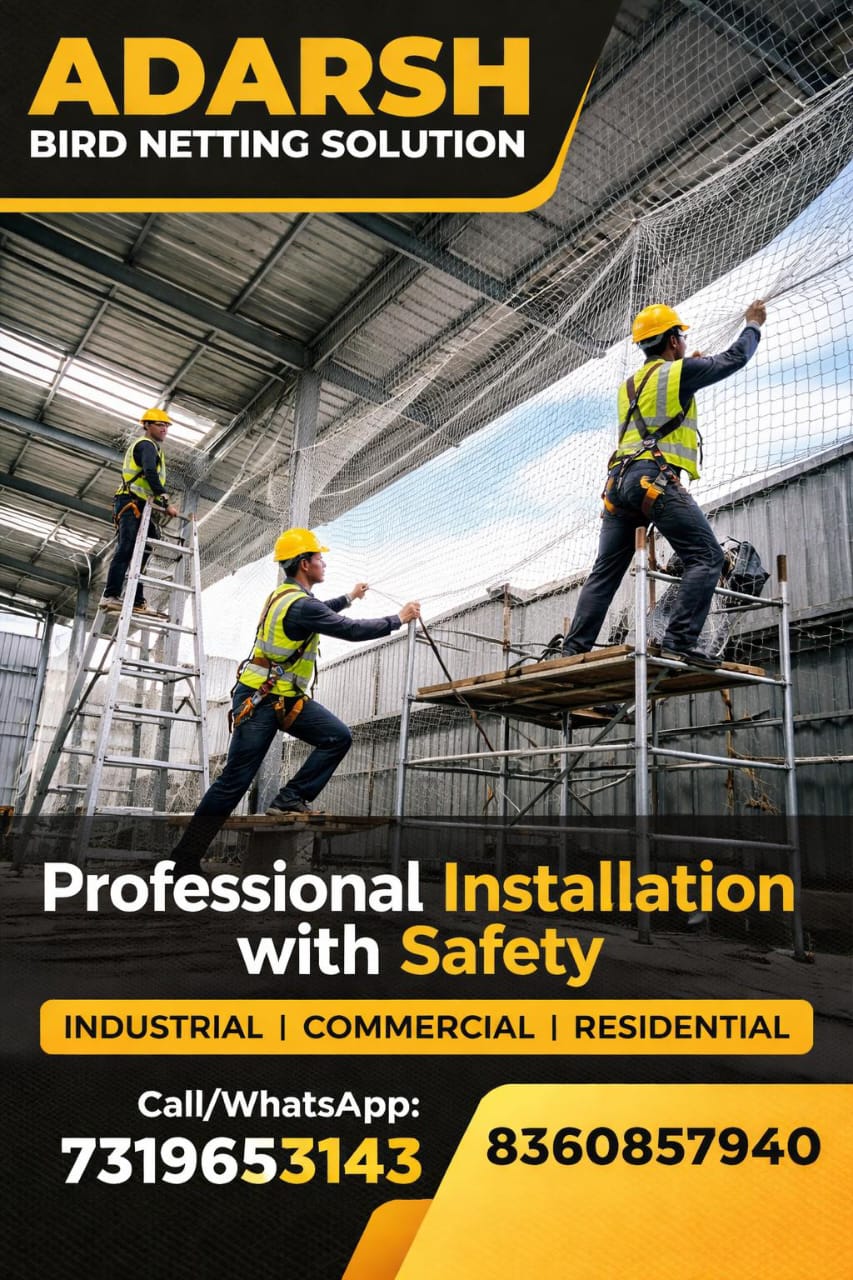 Bird Net Installation Vadodara